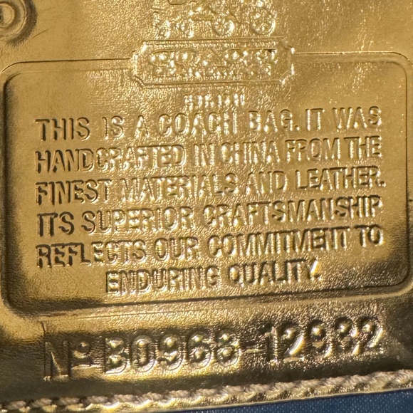 Coach Madison Sabrina Graphic Op Art Multi Color- Cream, Gray, Brown - Picture 5 of 5